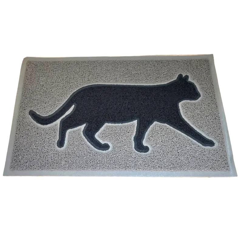 PVC Rubber Cat Walking Loop Door Mat