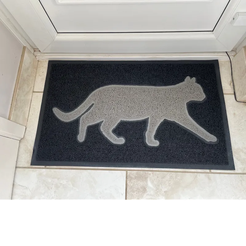 PVC Rubber Cat Walking Loop Door Mat