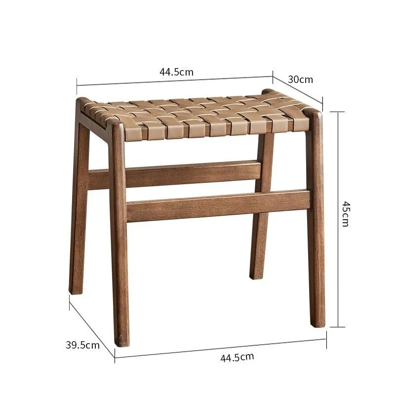 Rattan Dining Desk Stool