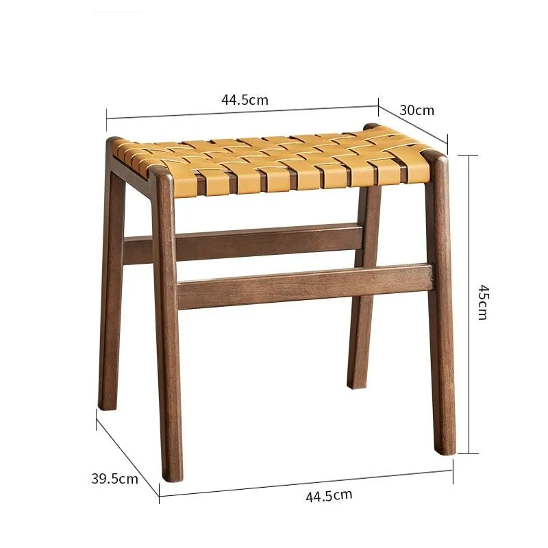 Rattan Dining Desk Stool