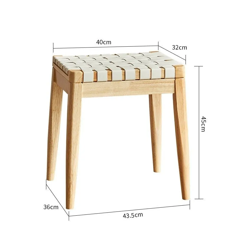 Rattan Dining Desk Stool