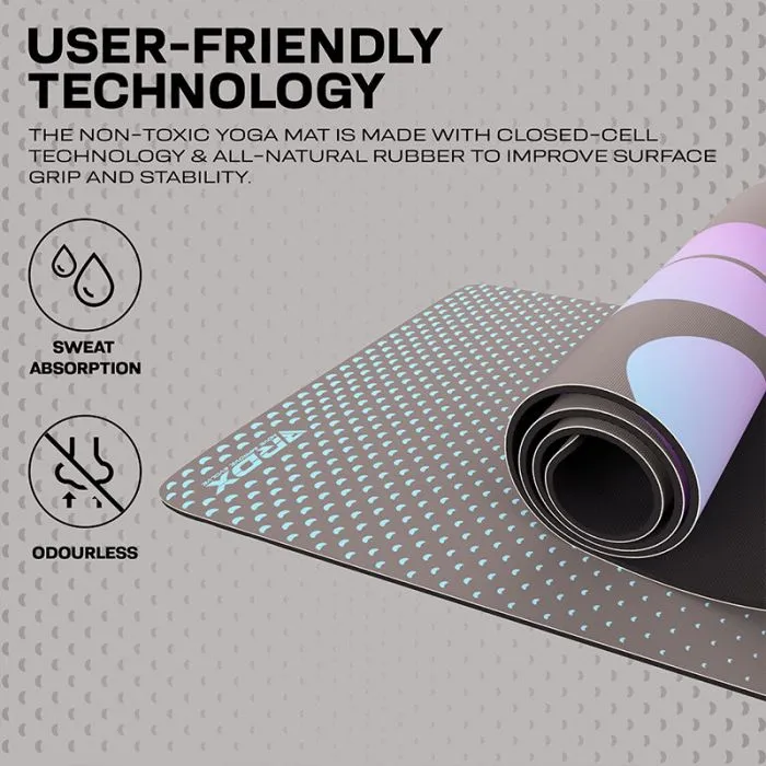 RDX D1 6mm PU Rubber Yoga Mat