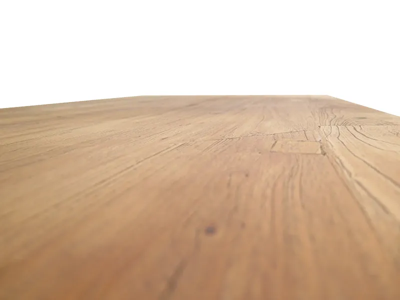 Reclaimed Elm Wood Table 1.5m - Rustic Natural