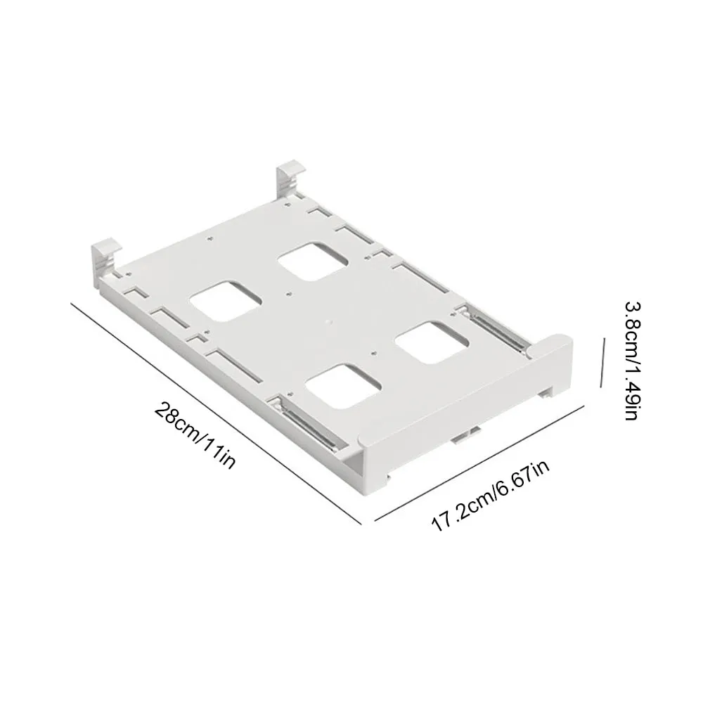 Refrigerator Beverage Organizer Slide Rack