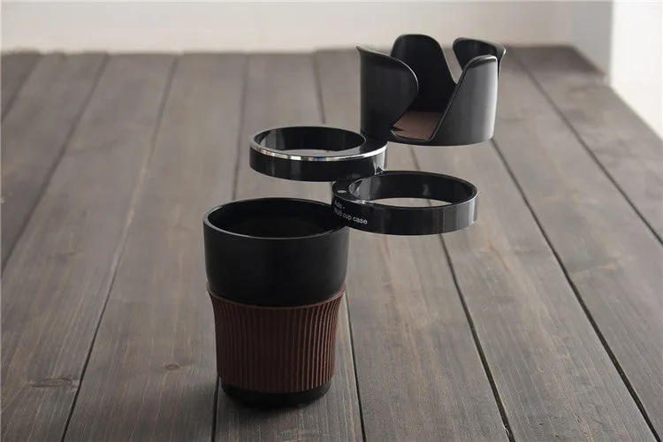 Rotating storage cup holder