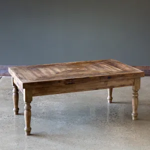 Rustic Reclaimed Wood Coffee Table