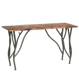 Rustic Woodland Console Table