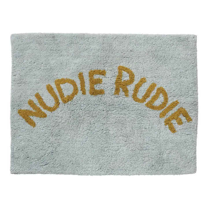 Sage & Clare- Tula Nudie Rudie Bath Mat in Chambray