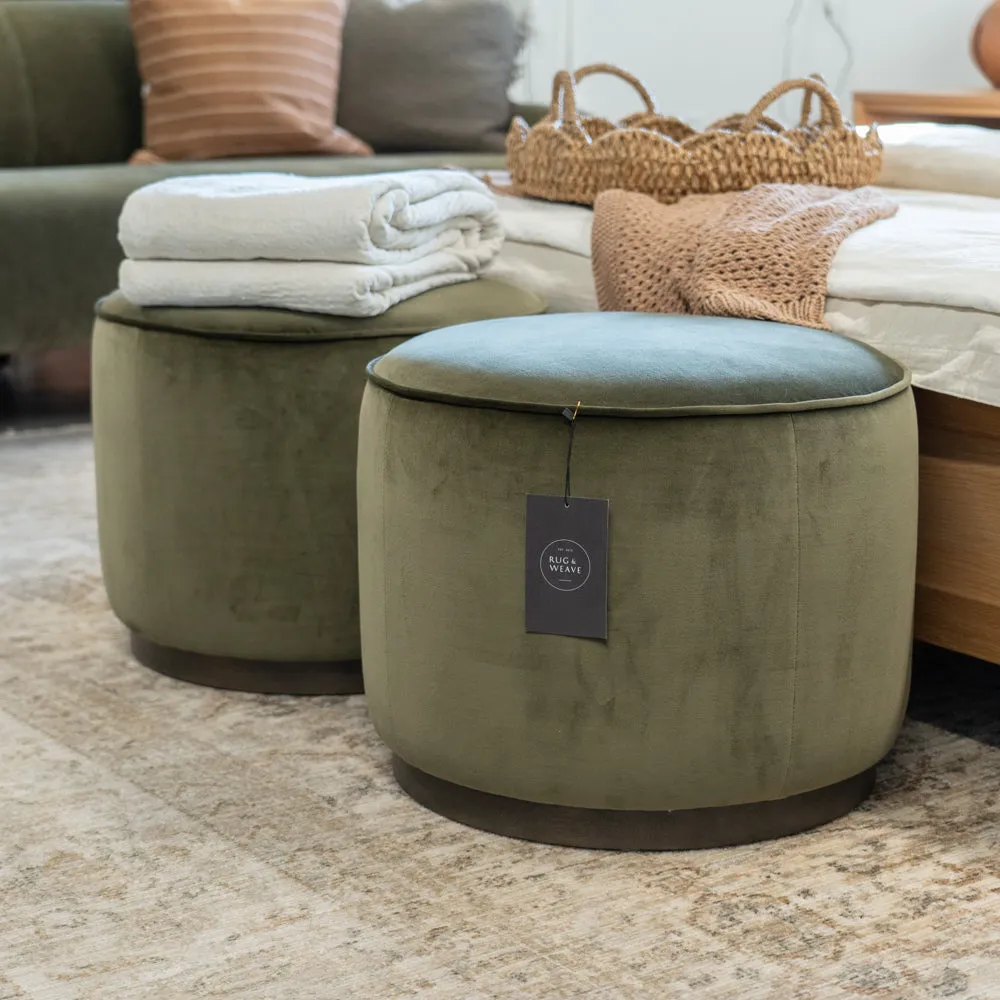 Samson Round Ottoman