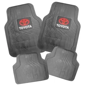 Suitable To Fit - Toyota 4-Piece Rubber Car Mats