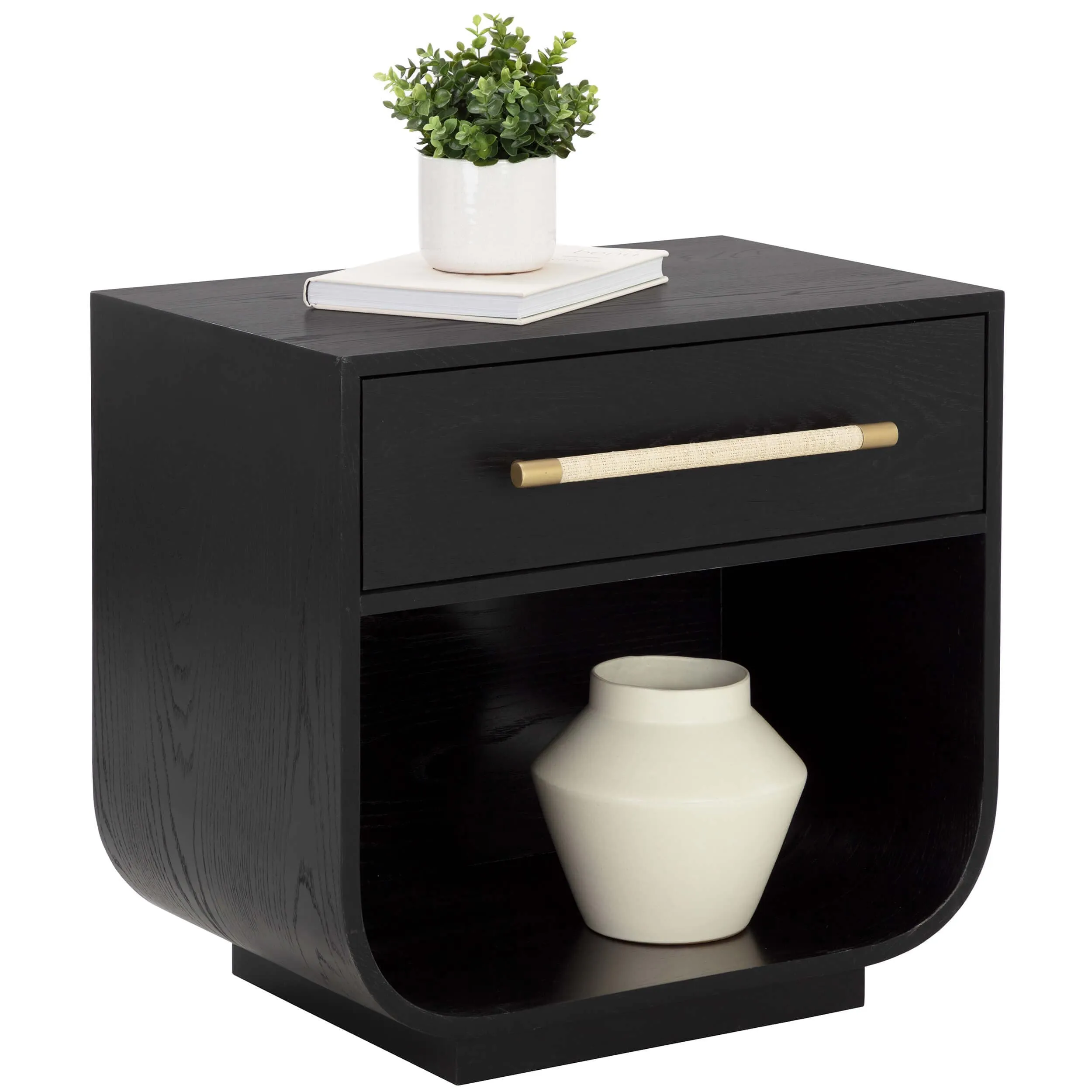 Tarrant Nightstand, Black