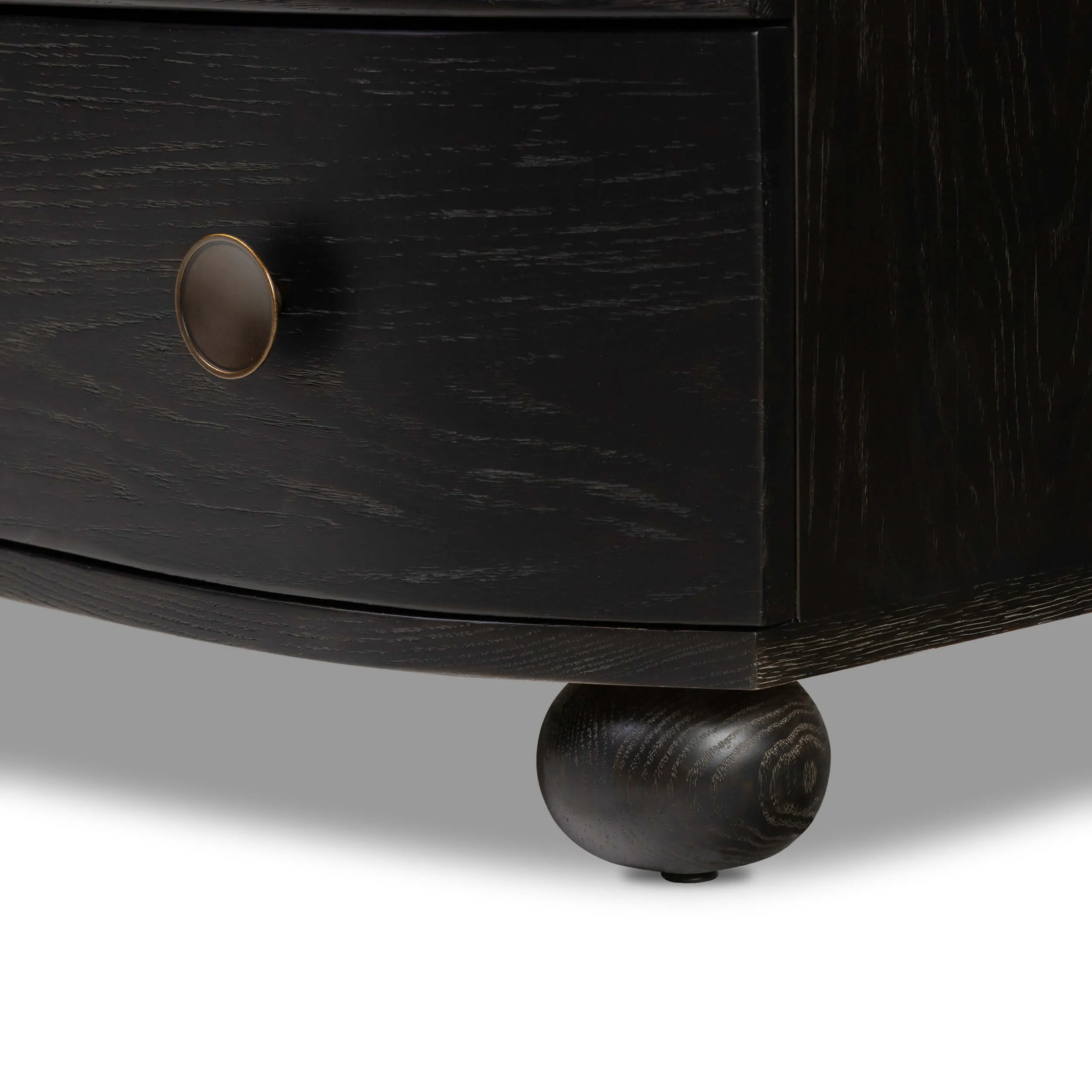 Tiago Nightstand, Distressed Black