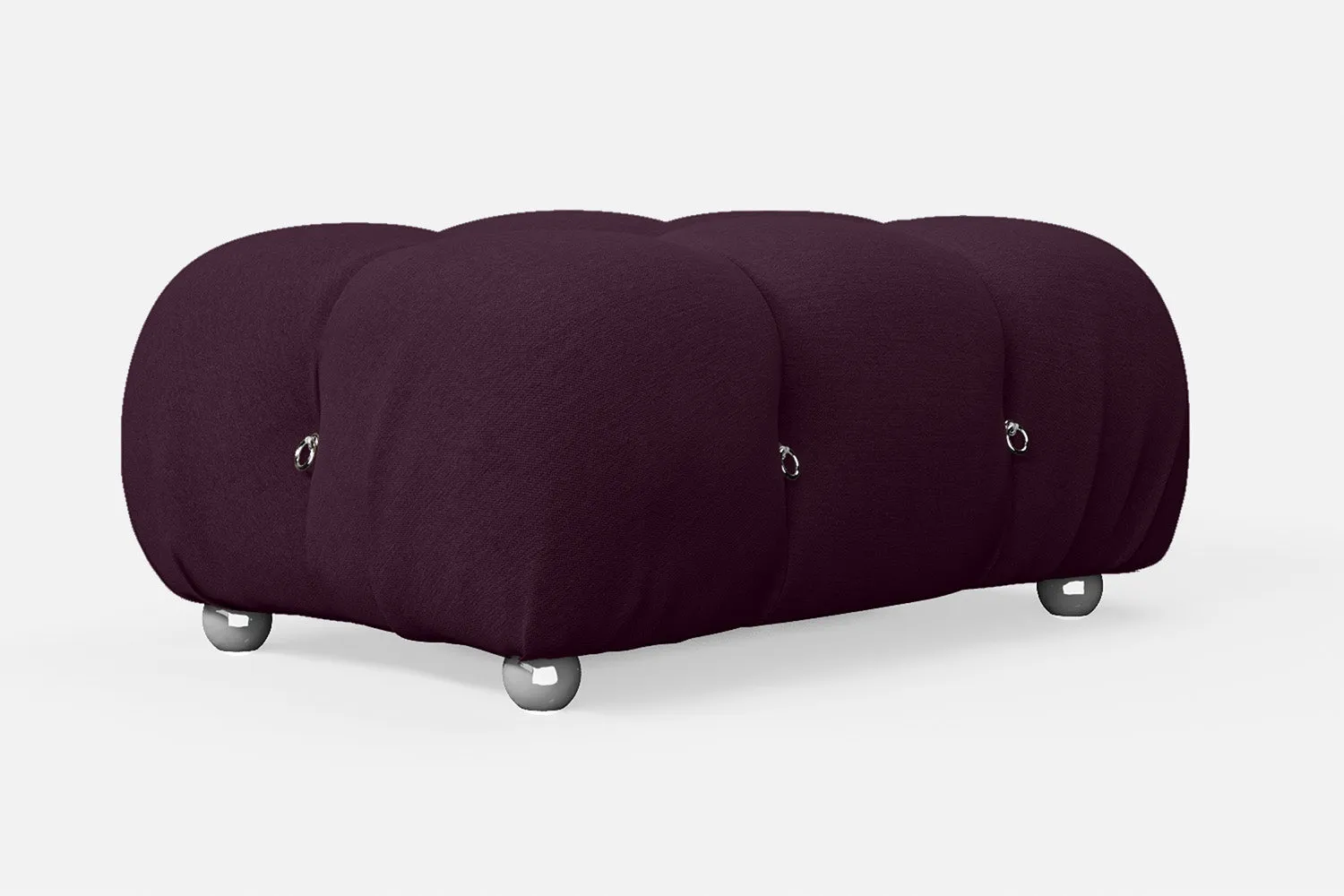 Varese Ottoman Purple Linen Fabric Small